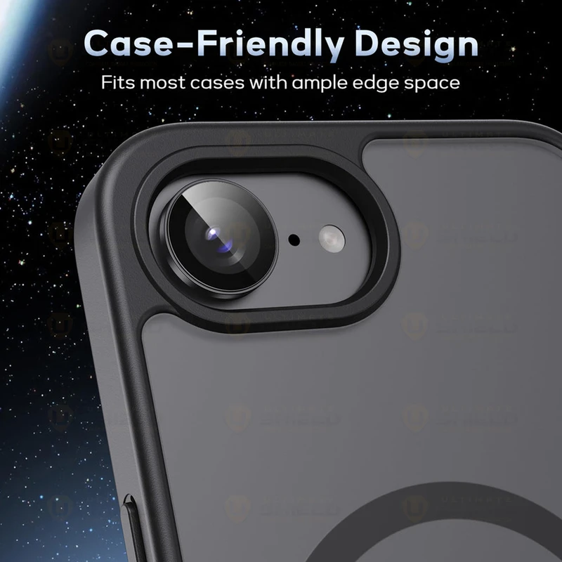 محافظ لنز دوربین فلزی آلتیمیت شیلد مدل Ring Metal مناسب برای گوشی موبایل اپل iPhone 16e
