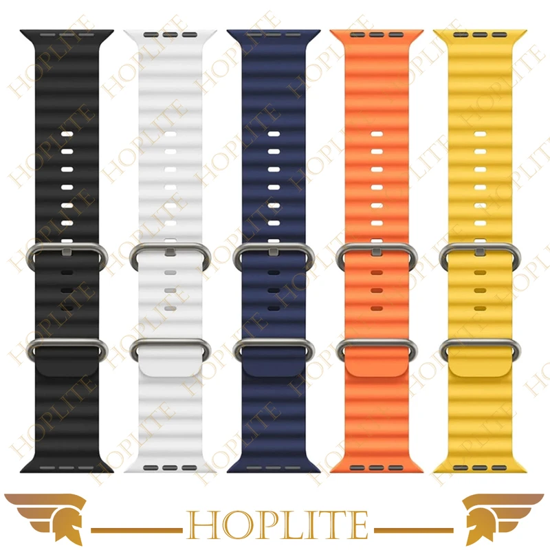 بند هاپلایت مدل Ocean-HL مناسب برای ساعت هوشمند الترا T1000 Ultra 49mm