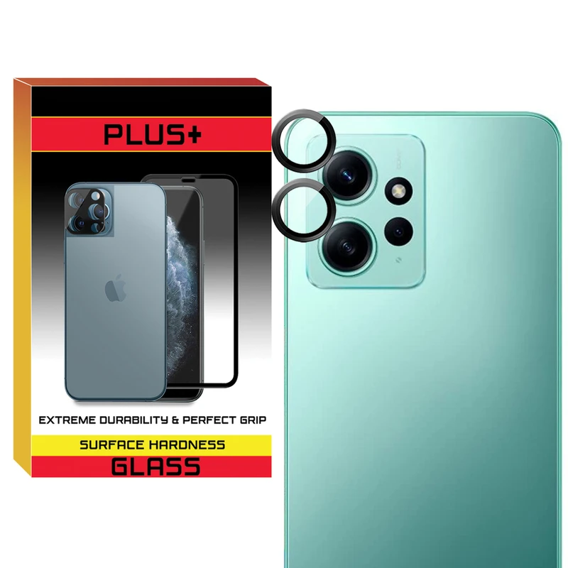 محافظ لنز دوربین پلاس مدل Ring-Metal-PL مناسب برای گوشی موبایل شیائومی Redmi Note 12 4g