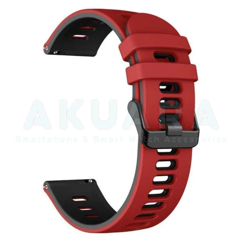 بند ساعت آکوآرا مدل Silicone 2C AK مناسب برای ساعت هوشمند میبرو A2 / C3 / X1 / A1 / Lite 2 سایز 22mm