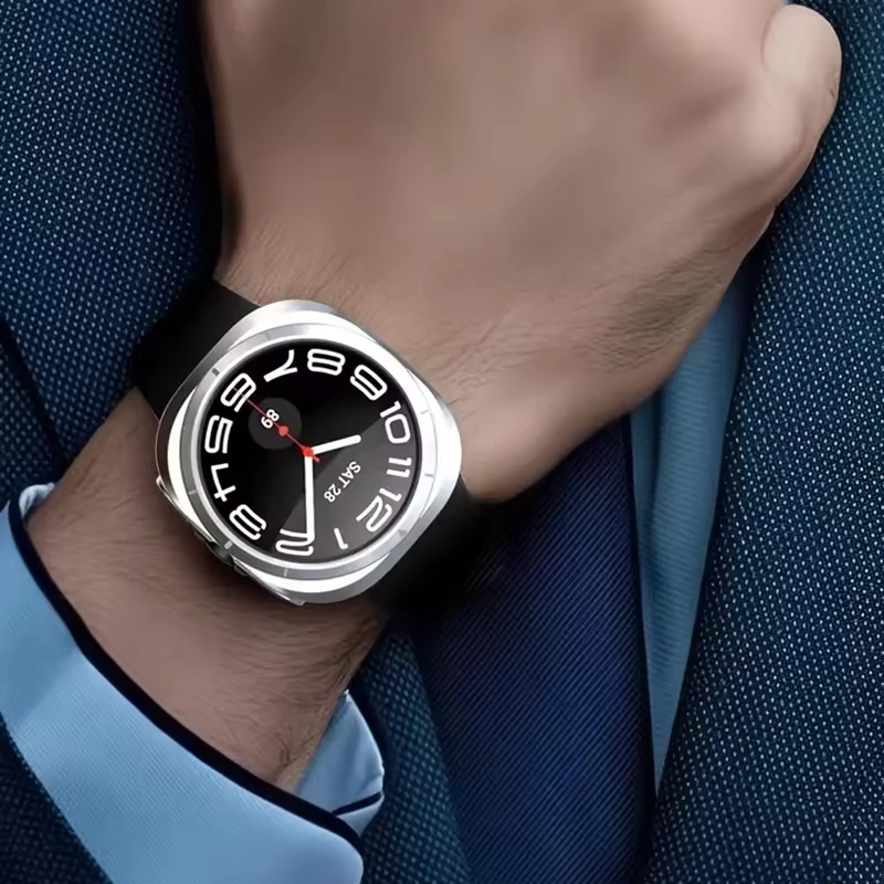 بند ساعت آکوآرا مدل Stahl Set مناسب برای ساعت هوشمند سامسونگ Galaxy Watch 7 Ultra 47mm به همراه کاور مجموعه 5 عددی