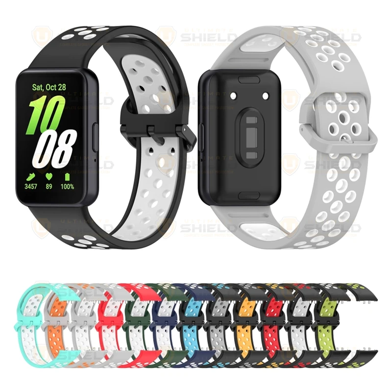بند آلتیمیت شیلد مدل Nk Silic Dulc مناسب برای ساعت هوشمند سامسونگ Galaxy FIT 3 30mm