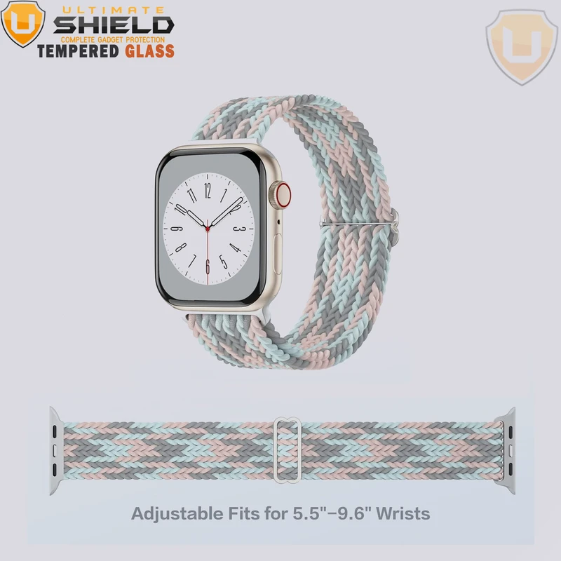 بند آلتیمیت شیلد مدل Braided SL مناسب برای اپل واچ 46 میلی متری سری 11