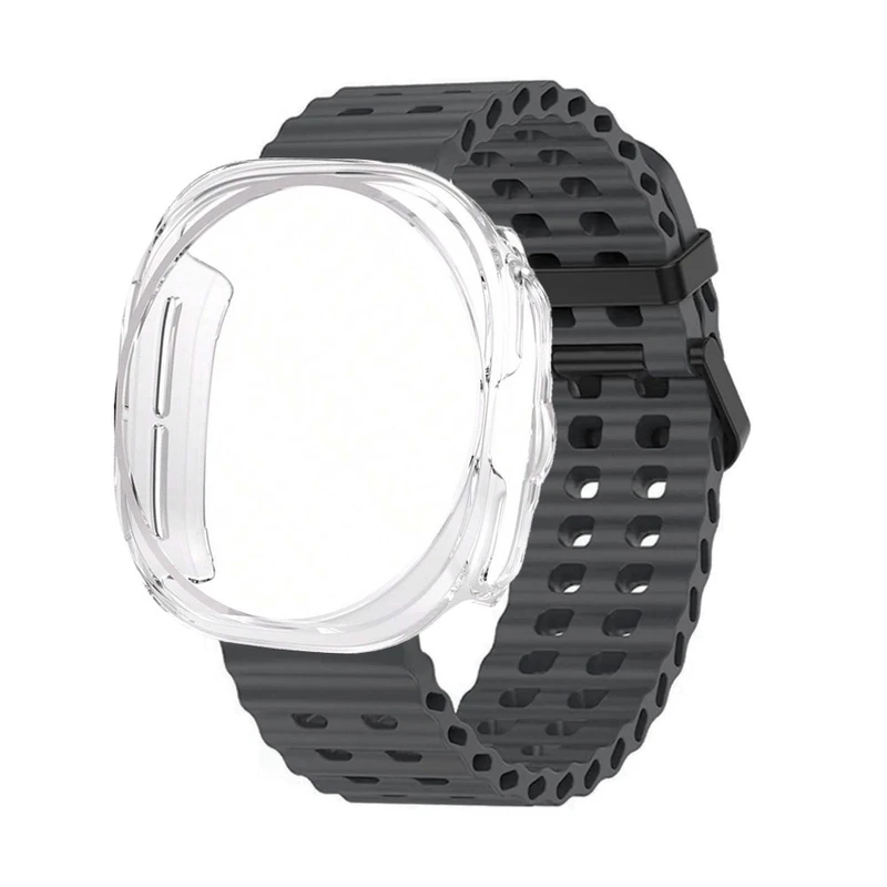 بند هاپلایت مدل Ocean CL Guard HL مناسب برای ساعت هوشمند سامسونگ Galaxy Watch 7 Ultra 47mm به همراه کاور