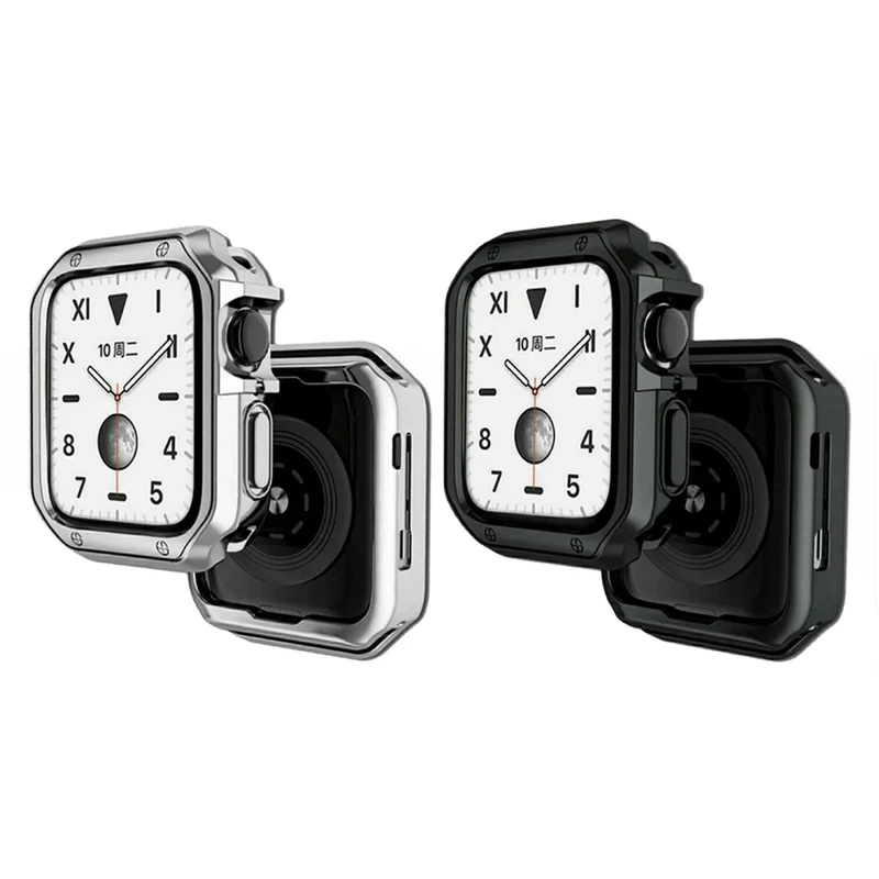کاور هاپلایت مدل LUX Guard HL مناسب برای اپل واچ Series SE 2022 Aluminum Case 40mm / SE 2021 Aluminum Case 40mm / Series 5 40mm / Series 6 40mm / Series 4 40mm