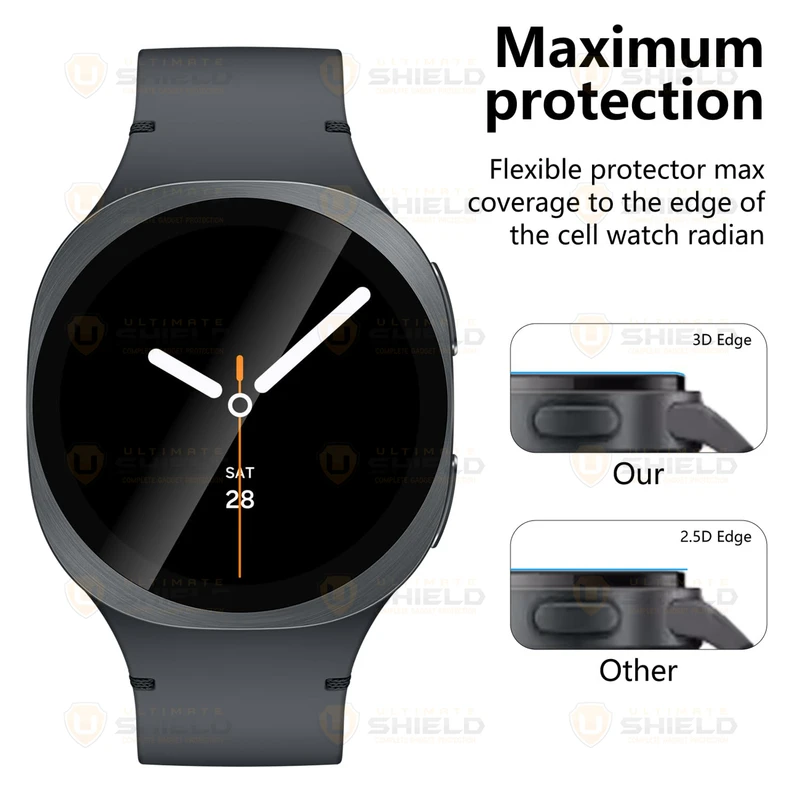 محافظ صفحه نمایش آلتیمیت شیلد مدل Nano Pmma مناسب برای ساعت هوشمند سامسونگ Galaxy Watch 8 44mm