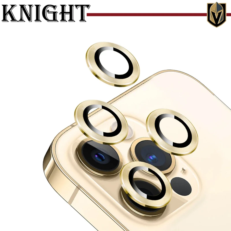 محافظ لنز دوربین نایت مدل Ring Metal مناسب برای گوشی موبایل اپل Iphone 13 Pro / 13 Pro Max