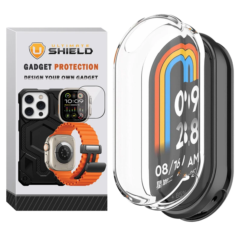 کاور آلتیمیت شیلد مدل Jelly Protection مناسب برای ساعت هوشمند شیائومی Mi Band 10 12mm