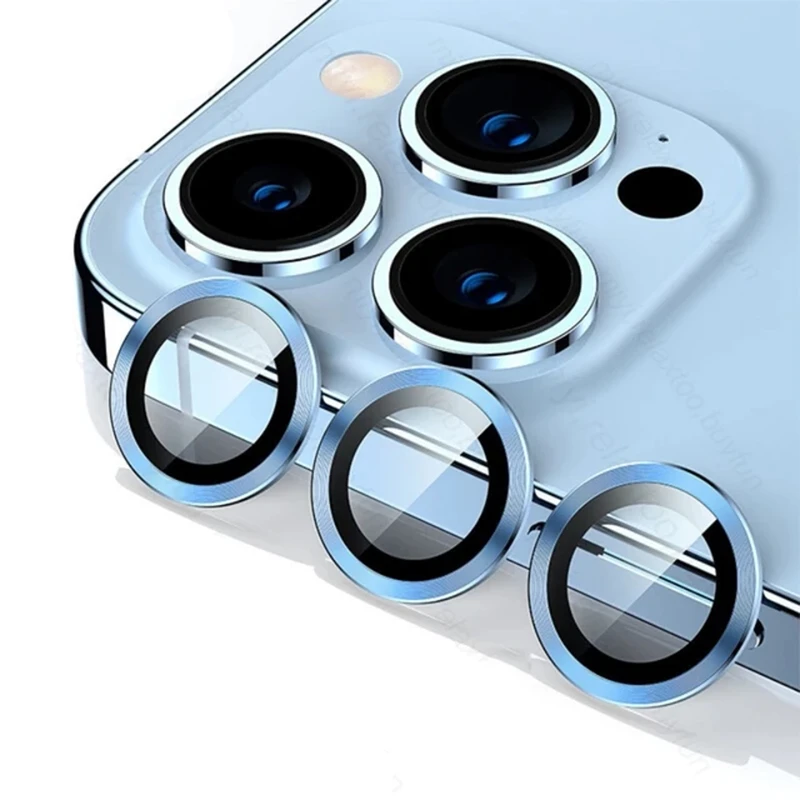 محافظ لنز دوربین شیپ مدل Ring Metal SH مناسب برای گوشی موبایل اپل iPhone 16 Pro / 16 Pro Max