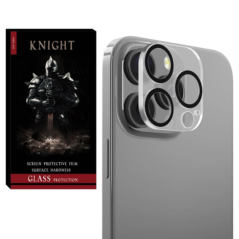محافظ لنز دوربین نایت مدل Glass 3D KT مناسب برای گوشی موبایل اپل iPhone 16 Pro / 16 Pro Max