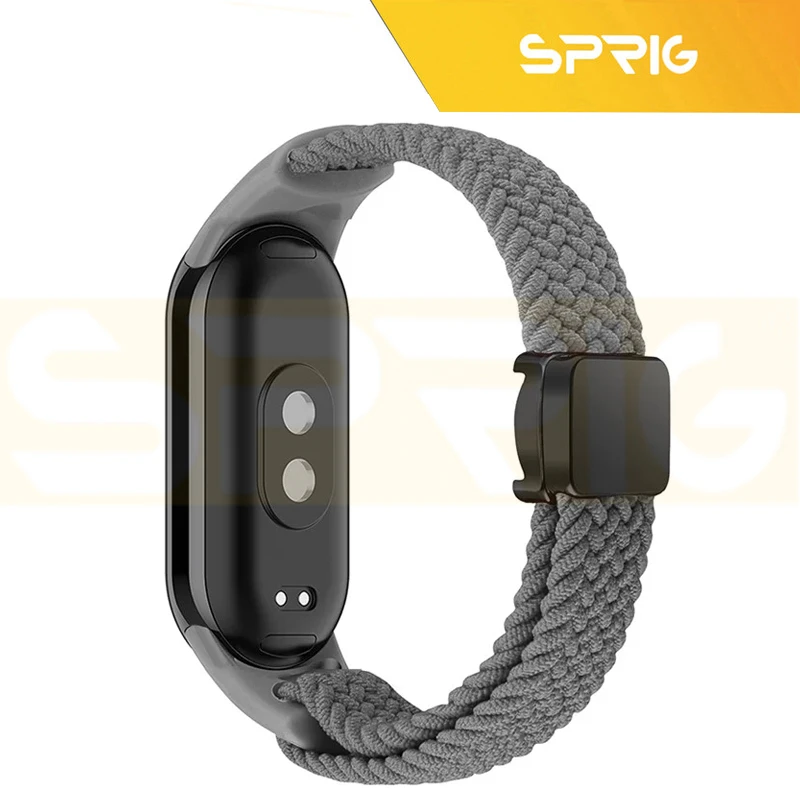 بند اسپریگ مدل Magnetic Braided مناسب برای ساعت هوشمند شیائومی Mi band 10