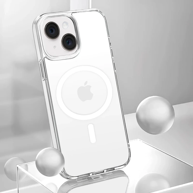 کاور هاپلایت مدل MagSafe Clear HL مناسب برای گوشی موبایل اپل iPhone 15