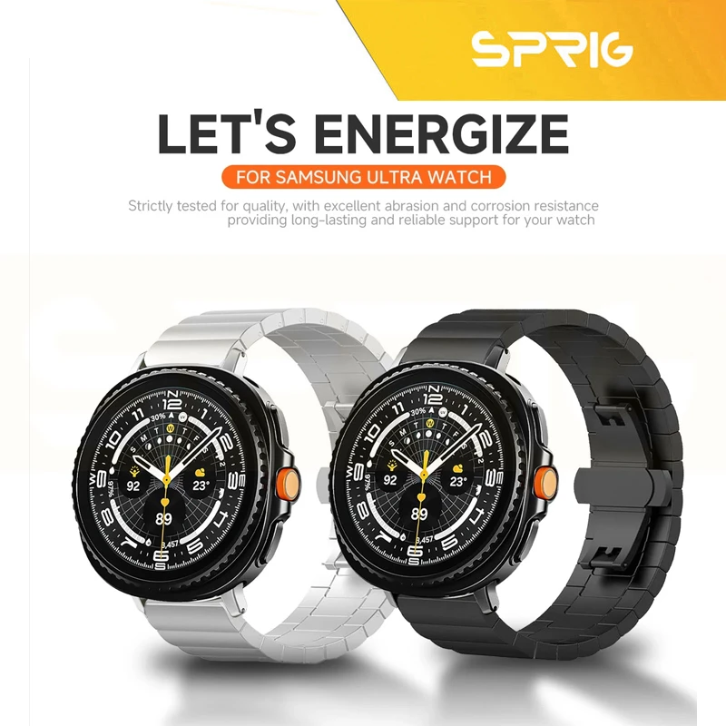 بند اسپریگ مدل Link W8 مناسب برای ساعت هوشمند سامسونگ Galaxy Watch 8 Classic 46mm