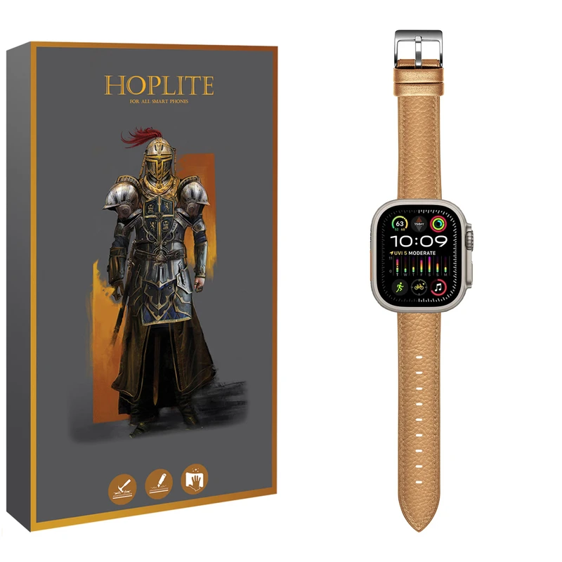 بند هاپلایت مدل Classic Leather HL مناسب برای اپل واچ Ultra / Ultra 2 49mm