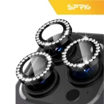 محافظ لنز دوربین رینگی اسپریگ مدل Ring metal Diamond مناسب برای گوشی موبایل سامسونگ Galaxy S22 ultra - Image 18