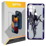 کاور اسپریگ طرح Bird Sketch مدل SPCVR مناسب برای گوشی موبایل شیائومی Redmi A1 Plus