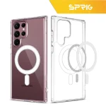 کاور اسپریگ مدل Clear Magsafe مناسب برای گوشی موبایل سامسونگ Galaxy S22 Ultra - Image 3