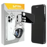 کیف کلاسوری اسپریگ مدل SPKF مناسب برای گوشی موبایل شیائومی Poco X4 Pro 5G به همراه محافظ لنز دوربین