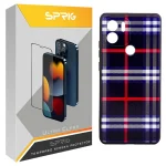 کاور اسپریگ طرح Plaid مدل SPCVR مناسب برای گوشی موبایل شیائومی Redmi A1 Plus