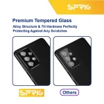 محافظ لنز دوربین اسپریگ مدل 3D-FU مناسب برای گوشی موبایل سامسونگ Galaxy A73 5G به همراه محافظ صفحه نمایش - Image 10