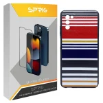 کاور اسپریگ طرح Stripe Color مدل SPCVR مناسب برای گوشی موبایل سامسونگ Galaxy A03s
