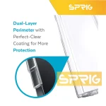 کاور اسپریگ مدل Clear مناسب برای گوشی موبایل شیائومی Poco X5 Pro 5G / Redmi Note 12 Pro 5G / Note 12 Pro Speed - Image 4