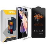 کاور اسپریگ مدل ANTIS-CL مناسب برای گوشی موبایل شیائومی Redmi Note 11 Pro Plus 5G به همراه محافظ صفحه نمایش