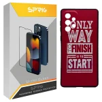 کاور اسپریگ طرح Begin مدل SPCVR مناسب برای گوشی موبایل سامسونگ Galaxy A33 5G