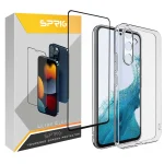 کاور اسپریگ مدل Clear-FU مناسب برای گوشی موبایل سامسونگ Galaxy A54 5G به همراه محافظ صفحه نمایش گوشی