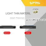 محافظ لنز دوربین اسپریگ مدل LNSP مناسب برای گوشی موبایل سامسونگ Galaxy A71 - Image 3