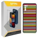 کاور اسپریگ طرح Rainbow مدل SPCVR مناسب برای گوشی موبایل سامسونگ Galaxy A03s