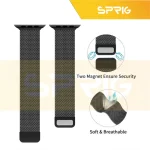 بند اسپریگ مدل Milanese مناسب برای ساعت هوشمند ویرفیت T800 Ultra / T900 Ultra / HK8 Pro Max / HK9 Ultra 2 - Image 14