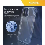 کاور اسپریگ مدل SuperD-Cl مناسب برای گوشی موبایل اپل iPhone 14 Pro به همراه محافظ صفحه نمایش - Image 6