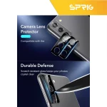 محافظ لنز دوربین اسپریگ مدل 3D-FU مناسب برای گوشی موبایل سامسونگ Galaxy A73 5G به همراه محافظ صفحه نمایش - Image 4