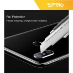 محافظ لنز دوربین اسپریگ مدل FU-LenSH مناسب برای گوشی موبایل شیائومی Mi 12T 5G / 12T Pro 5G به همراه محافظ صفحه نمایش و محافظ پشت گوشی - Image 3