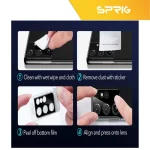 محافظ لنز دوربین اسپریگ مدل LNSP مناسب برای گوشی موبایل اپل iPhone 13 - Image 4