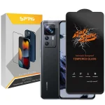 محافظ لنز دوربین اسپریگ مدل SH-Antis مناسب برای گوشی موبایل شیائومی Mi 12T 5G / 12T Pro 5G به همراه محافظ صفحه نمایش