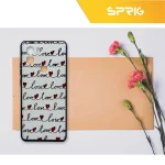 کاور اسپریگ طرح Love Sentence مدل SPCVR مناسب برای گوشی موبایل شیائومی Redmi A1 Plus - Image 2