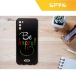 کاور اسپریگ طرح Be Happy مدل SPCVR مناسب برای گوشی موبایل سامسونگ Galaxy A02s - Image 2