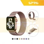 بند اسپریگ مدل Milanese مناسب برای ساعت هوشمند ویرفیت T800 Ultra / T900 Ultra / HK8 Pro Max / HK9 Ultra 2 - Image 7