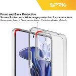 کاور اسپریگ مدل Hard Clear مناسب برای گوشی موبایل شیائومی Mi 11T / 11T pro - Image 3