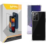 کاور اسپریگ مدل UV-Airbag مناسب برای گوشی موبایل سامسونگ Galaxy Note 20 Ultra به همراه محافظ صفحه نمایش