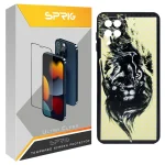کاور اسپریگ طرح Lion مدل SPCVR مناسب برای گوشی موبایل سامسونگ Galaxy A12 / M12
