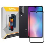 محافظ لنز دوربین اسپریگ مدل SH-FU مناسب برای گوشی موبایل شیائومی Mi 9Se به همراه محافظ صفحه نمایش