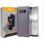 کاور اسپریگ مدل UV-Airbag مناسب برای گوشی موبایل سامسونگ Galaxy Note 8 به همراه محافظ صفحه نمایش
