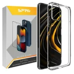 کاور اسپریگ مدل Clear مناسب برای گوشی موبایل شیائومی Poco M3 / Redmi 9T