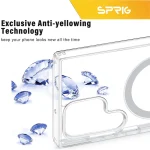 کاور اسپریگ مدل Clear Magsafe مناسب برای گوشی موبایل سامسونگ Galaxy S22 Ultra - Image 8
