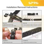 بند اسپریگ مدل 3Bid-Gir مناسب برای اپل واچ 42/44/45/49 میلی متر - Image 5