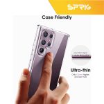 محافظ لنز دوربین رینگی اسپریگ مدل Ring metal Diamond مناسب برای گوشی موبایل سامسونگ Galaxy S22 ultra - Image 7