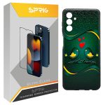 کاور اسپریگ طرح Bird Love مدل SPCVR مناسب برای گوشی موبایل سامسونگ Galaxy A13 5G / A04s / M13 4G